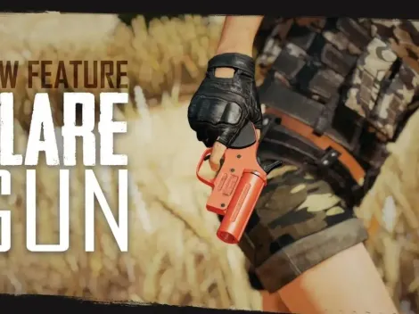 La Pistola de Bengala llega al PUBG en todos los mapas con algunas modificaciones