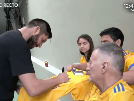 Crack total: Gignac le cumple el sueño a un aficionado cubano de Tigres