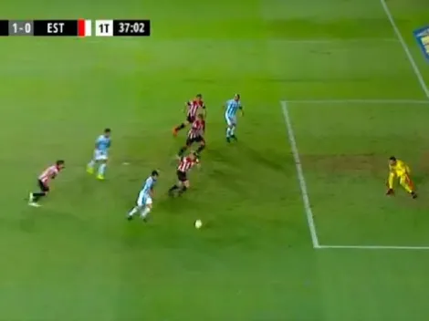 Cvitanich controló como los dioses e hizo un golazo para el 1 a 0 de Racing