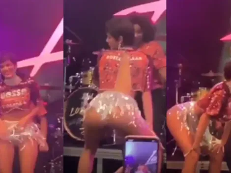 Bruna Marquezine, la ex de Neymar, metió un baile muy caliente en pleno carnaval con el jugador brasileño presente