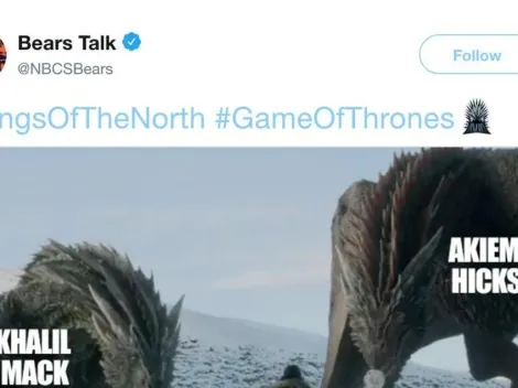 Los Chicago Bears intentaron hacer una referencia a Game of Thrones y les salió todo mal