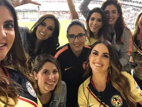 Belleza pura: la foto de las famosas del América al mediotiempo