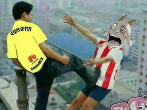 Los memes saben que Chivas volvió a fallar ante América