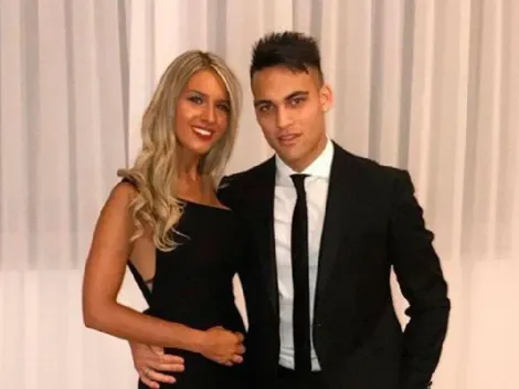 ¿Indirecta? La novia de Lautaro Martínez subió fotos ¡vestida de novia!