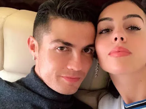 Georgina mostró lo que hace Cristiano con la pelota del hat-trick contra el Atlético