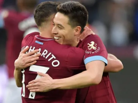 ¡Por si hacía falta! Nasri se deshizo en elogios para Chicharito