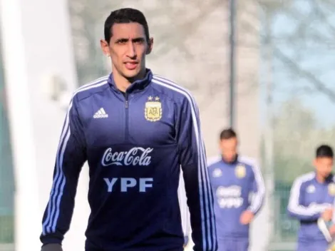 Parece broma: Di María se lesionó y no jugará ningún amistoso con la Selección Argentina