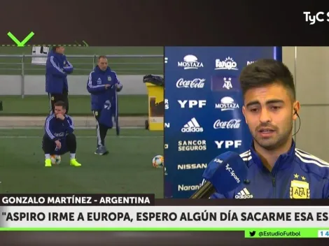 Pity Martínez contó qué le preguntó Messi en la Selección argentina