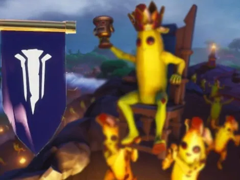 Donde encontrar el Estandarte de Batalla de Fortnite - Desafios Semana 4, Temporada 8