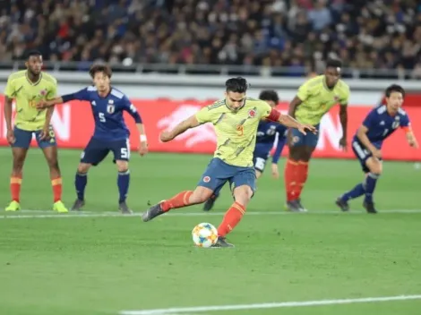 Gracias a un gol de Falcao, Colombia derrotó a Japón en el debut de Queiroz