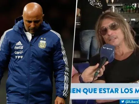 Caniggia trolleó a Sampaoli en vivo: "Lástima que no siguió..."