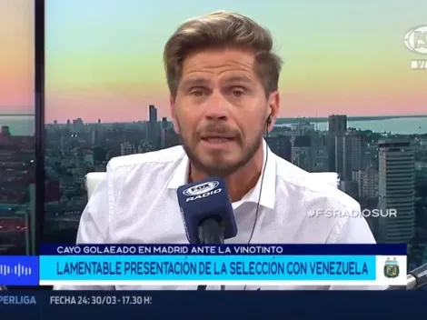 A Vignolo no le gustó nada la Selección Argentina y la criticó muy fuerte