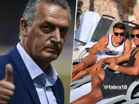 El presidente de su club reconoció que Boca lo quiere y él se sacó una foto con Fabra