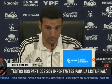 Scaloni reveló que tan lejos está de terminar de armar la lista de Argentina para la Copa América