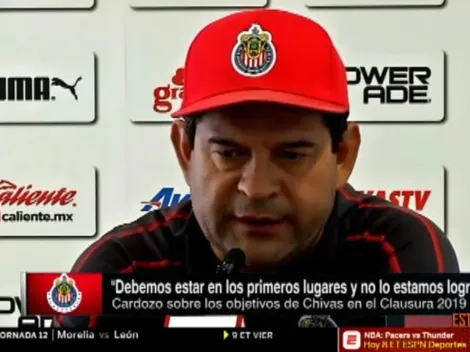 Cardozo no quiere un cuarto torneo consecutivo fuera de la liguilla: "Solamente depende de nosotros"