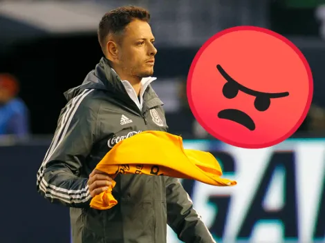 ¡Explotó de bronca!: Chicharito no soportó una crítica y mostró su enojo por Twitter