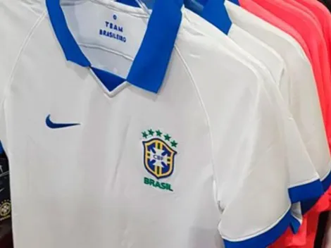 No se ve todos los días: la camiseta blanca de Brasil para la Copa América 2019