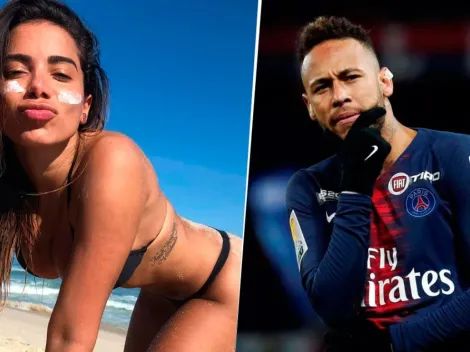 Neymar subió una foto a puro amor para saludar a Anitta por su cumpleaños en Instagram