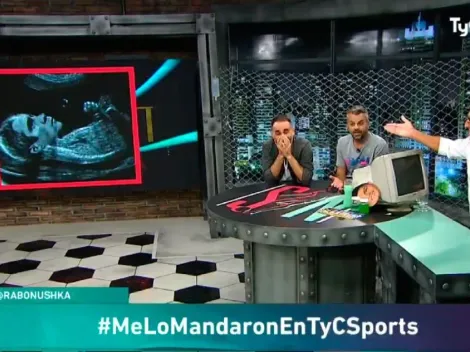 En TyC Sports mostraron 'la ecografía' del cuarto hijo de Gallardo