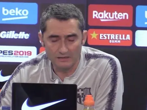 Valverde y un claro pedido para los hinchas de Barcelona sobre Griezmann