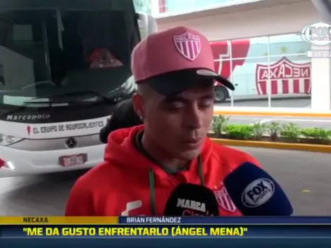 Brian Fernández habla del duelo de goleadores que tendrá contra Ángel Mena