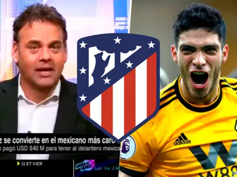 Faitelson reveló que el Atlético Madrid lamenta haber dejado ir a Raúl Jiménez