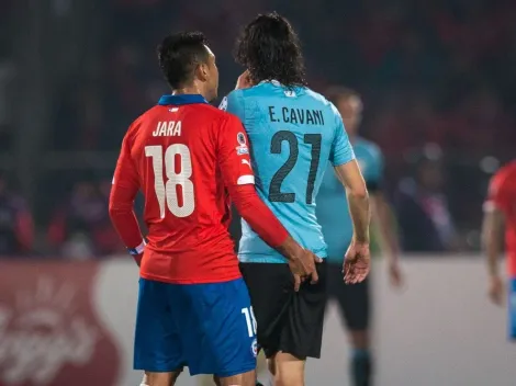 Jara y el dedo loco a Cavani: "Ya pasó, son picardías"