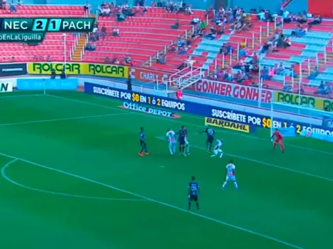 La magia de Cardona le sirve el gol a Barreiro y Pachuca logra igualar el marcador