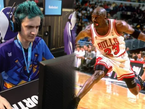 A Ninja lo compararon con Michael Jordan y reaccionó de la manera menos pensada