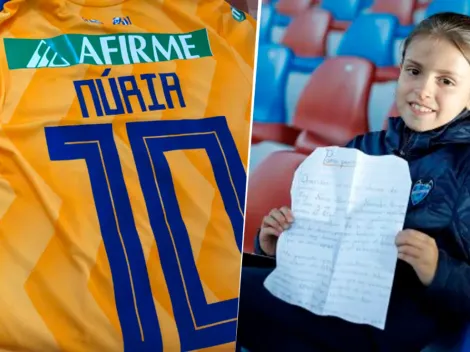 El hermoso gesto de Tigres con la niña española que desea estampas del fútbol femenino