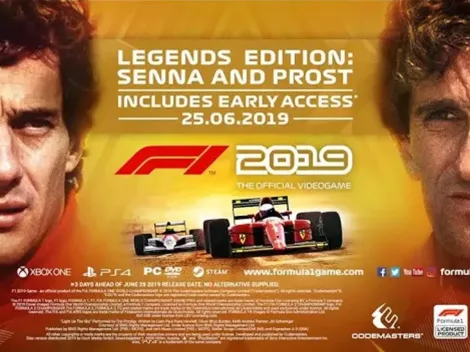 Ayrton Senna y Alain Prost regresan en el nuevo F1 2019 Edición Leyenda