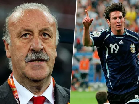 Del Bosque sobre Messi: "Se negó a jugar para España porque quiere a su país"