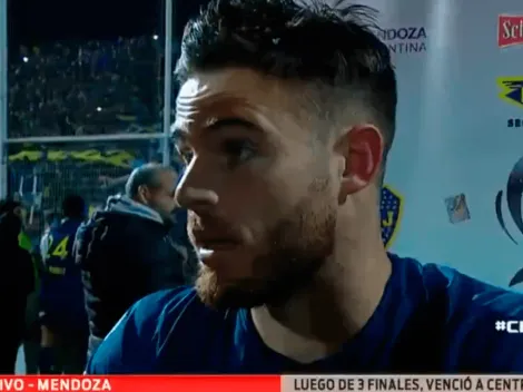 Nández, el más Boca de todos: "Jugué con los pies hechos mie.., pero no podía faltar"