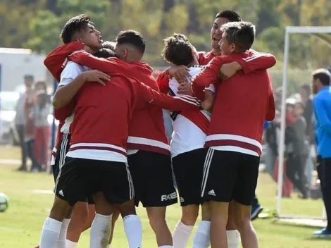 Acá también le gana: River aplastó a Boca en los Superclásicos de Inferiores