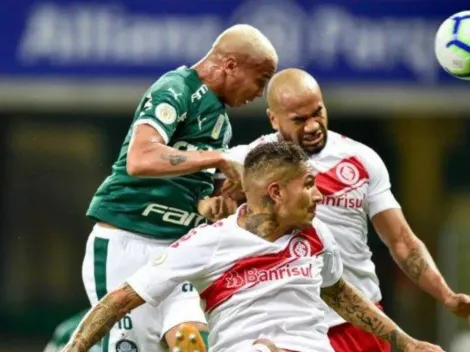 Con Paolo Guerrero como titular, Inter no pudo ganarle al Palmeiras