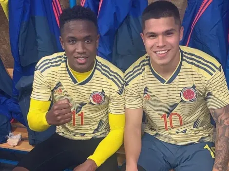 El 'Cucho' Hernández ya está concentrado con la Selección Colombia sub20