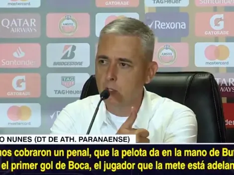 ¡Pará un poco! El DT de Paranaense dijo que en La Bombonera no se puede ganar sin VAR