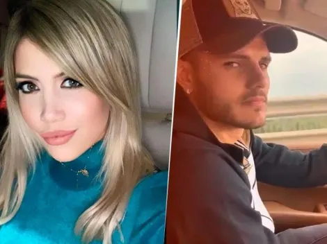 Wanda Nara dejó en claro que Icardi odia la cámara con una historia viajando en el auto