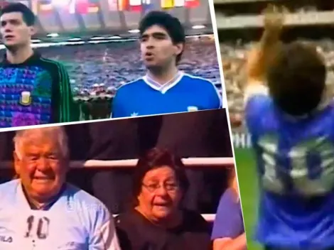 Prepará los pañuelos: el video de Maradona por el Día del Himno Nacional