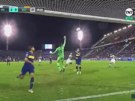 Vélez tuvo a Boca contra las cuerdas pero Andrada tapó una pelota fenomenal