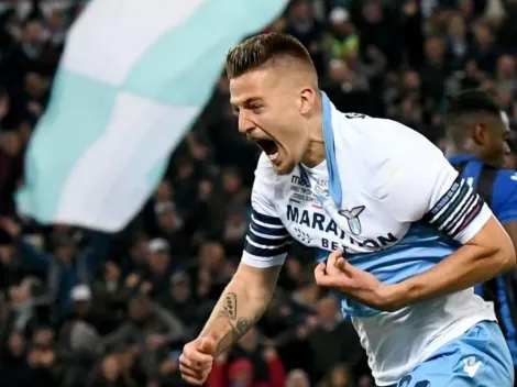 Lazio se impuso sobre el final y le ganó la Copa Italia al Atalanta