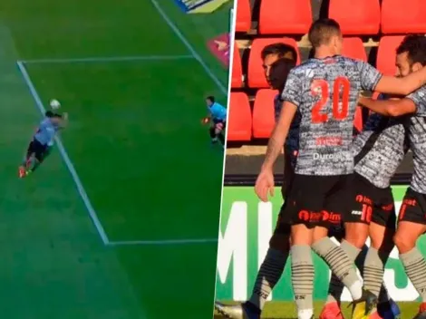 Chávez hizo la mano de Dios, cobraron penal para Huracán y Unión de Sunchales quedó eliminado