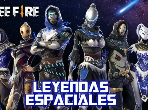 Free Fire: nueva incubadora "Leyendas Espaciales"