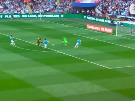 ¡Qué no se repita en la Copa América! Ederson le tapó un mano a mano a Pereyra en la final