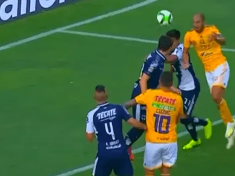 Guido Pizarro hizo el primero de Tigres y quedó tirado en el césped