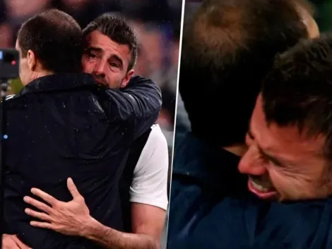 Nos parte el alma: Barzagli se retiró y salió del campo de juego llorando