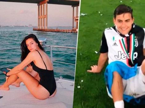 Oriana Sabatini se puso la de la Juventus y festejó con Dybala: "Sos enorme, chiquito"