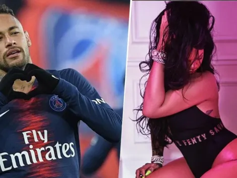 ¿En qué andan? Neymar se volvió a mostrar con Rihanna y pidió silencio