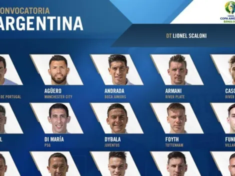 Oficial: los 23 elegidos por Scaloni para jugar la Copa América con la Selección Argentina