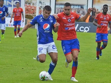 Las probables alineaciones de un duelo clave entre Millonarios y Deportivo Pasto